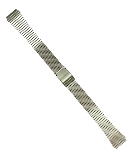 Lot of 5 Watch Bands Silver-tone Color Metal Ladies 12mm