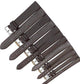 Watch Band Flat Genuine Leather Plain Brown 10,12,14,16,18,20,22 24mm XXL