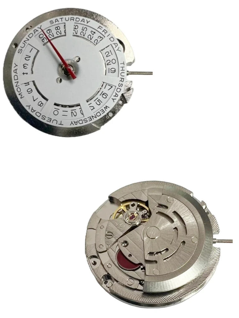 Chinese Watch Movement Automatic  T16, 3 Hands with DAY/DATE