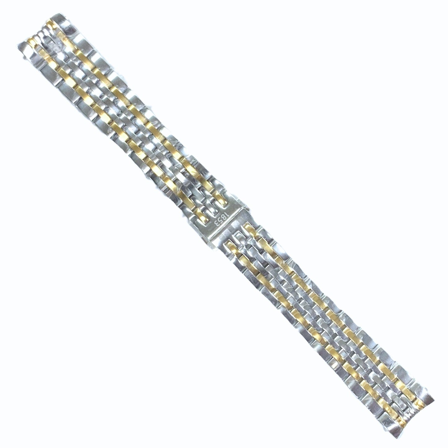 Two-Tone (Gold & Silver) Watch Band - 19mm - Compatible with TISSOT  L264 RTO-UA
