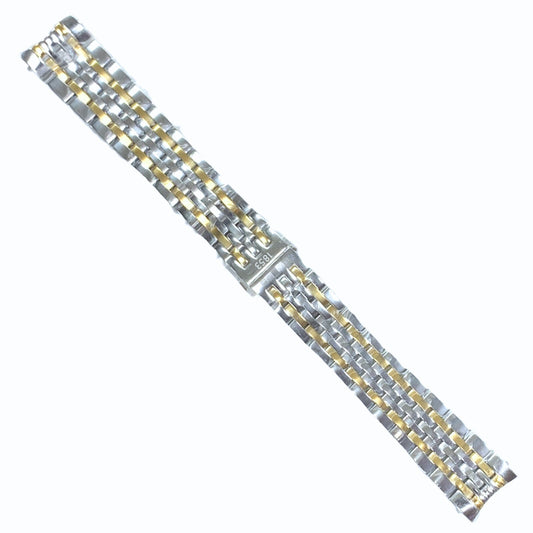 Two-Tone (Gold & Silver) Watch Band - 19mm - Compatible with TISSOT  L264 RTO-UA