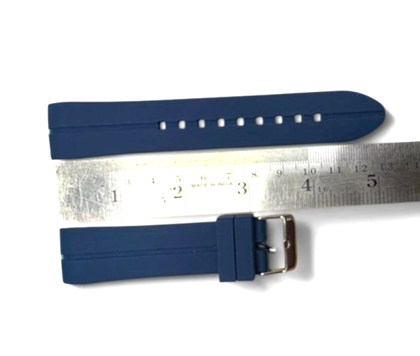 Silicone Watch Strap Quick Release 22mm Waterproof Soft Rubber Band
