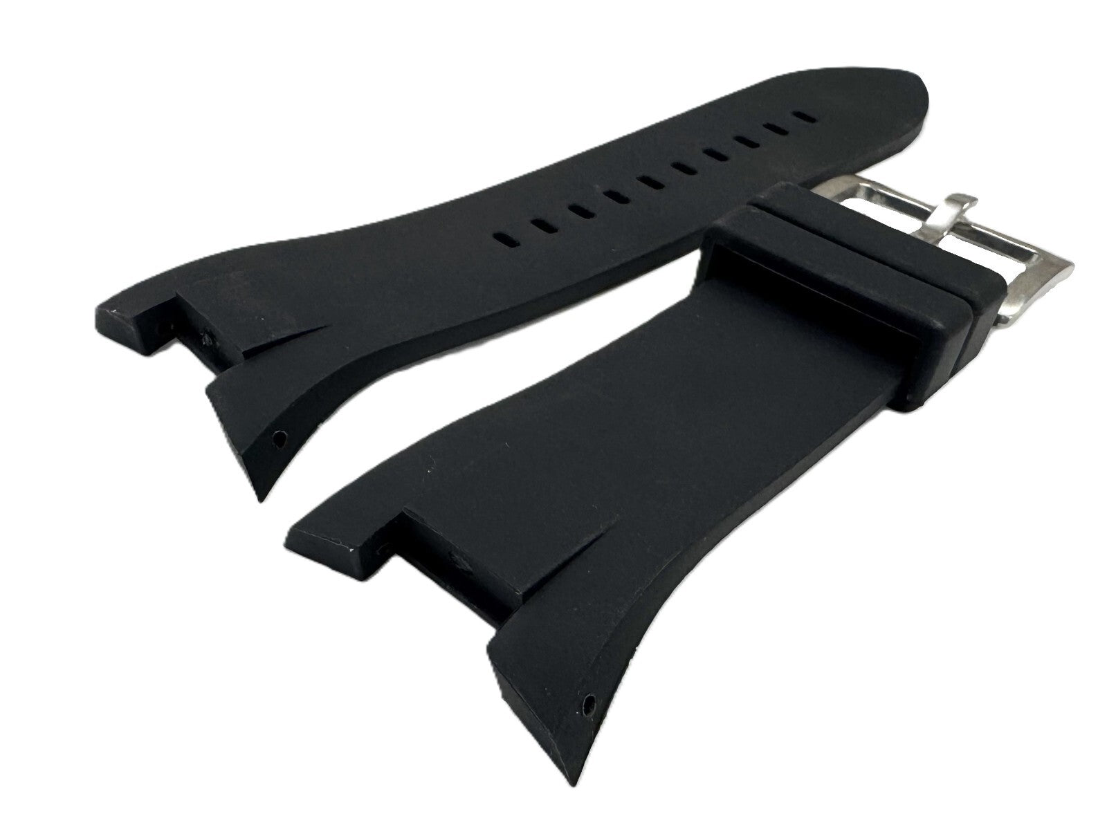 31 mm Replacement Rubber Watch Band for Armani Exchange Chronograph Watches