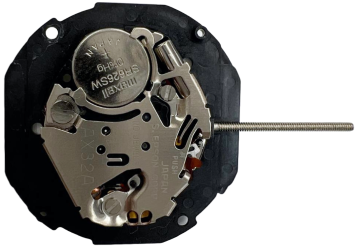Hattori AX32-3 Seiko Quartz Watch Overall Height: 6.0mm