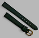 Quality Genuine Leather Green Color Watch Band -12,14mm