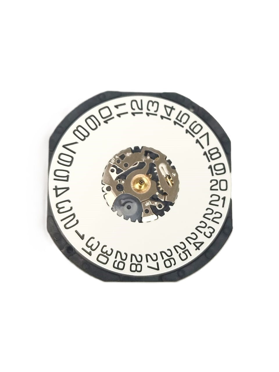 Hattori Quartz Watch Movement 3 Hand  VX62 Date At 3:00 Overall Height 5.8m