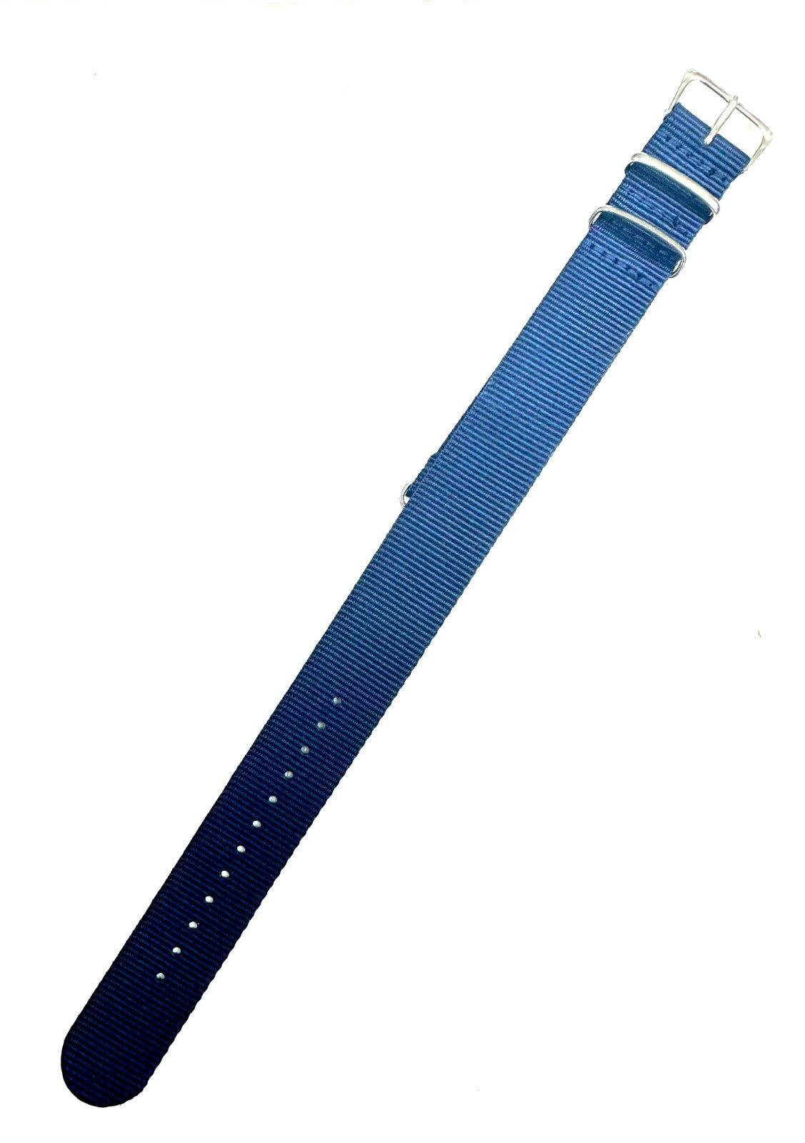 ONE PIECE NYLON BAND BLUE COLOR SIZE 18/20/22/24MM HIGH QUALITY BAND