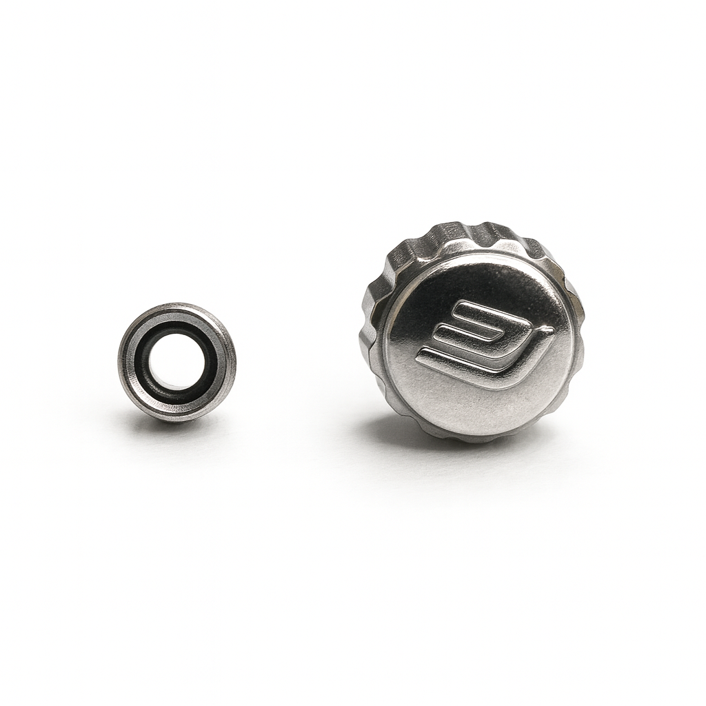 High-Quality Silver Screw Crown - 5.8mm Crown | For Casio and Luxury Watch Brand