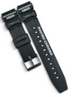 20MM BLACK WATER RESIST WATCH BAND for Seiko, Citizen Diver Sports Watches
