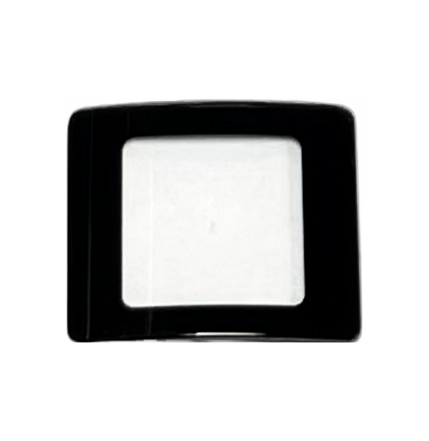 Sapphire Crystal Rado Rectangular Cut Corners Black Border (20.5×17.5)mm