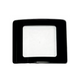 Sapphire Crystal Rado Rectangular Cut Corners Black Border (20.5×17.5)mm