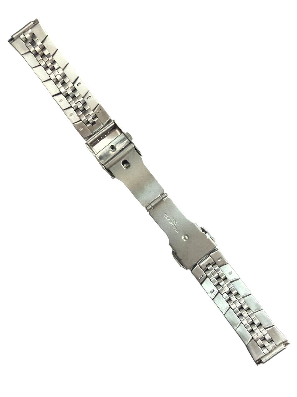 Timex 16–20 mm Stainless Steel Watch Strap Replacement Band – Silver Tone
