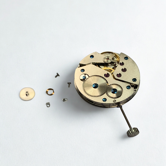 Chinese Mechanical Watch Movement 6498-6 | 17 Jewel Hand-Wind w/ Seconds at 6