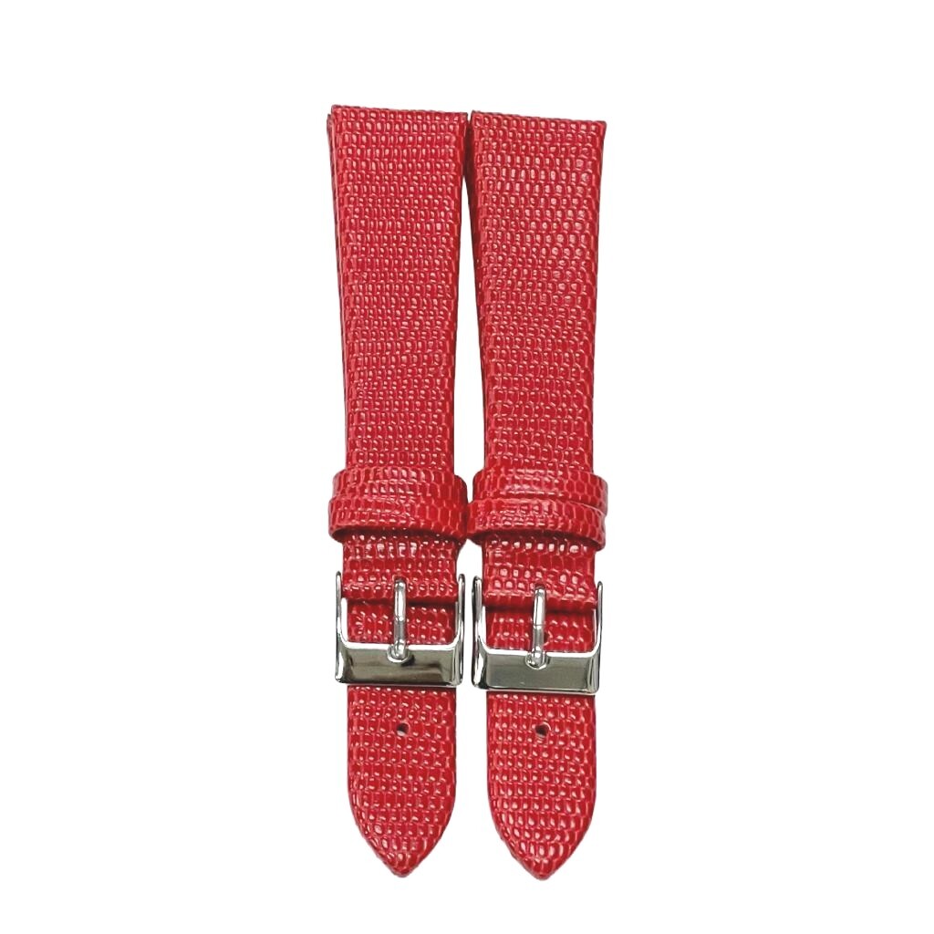 Best Quality Watch Bands Genuine Leather Lizard Grain Flat 12- 24mm