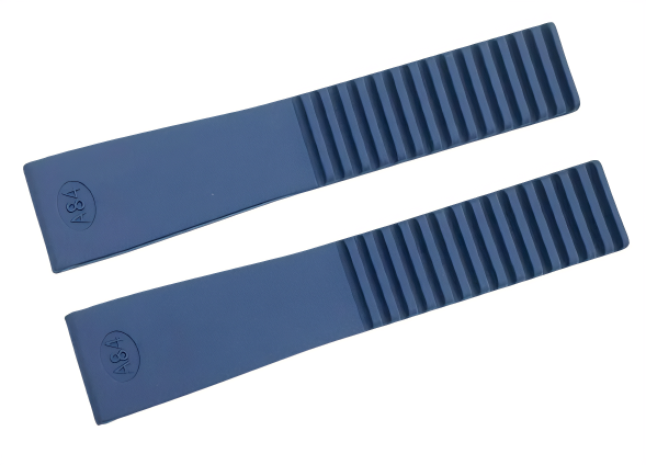 High Quality Rubber Watch Strap Navy-blue Color fit to PATEK P Aquanaut 19x16m