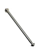 2PCS Stainless Steel Push-In Spring Bars – 12mm Watch Band Pins, Silver Tone