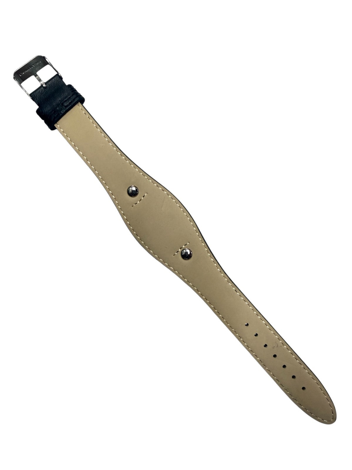 18mm Genuine Leather Watch Band Compatible with Fossil & Guess Watches