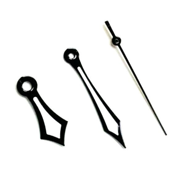 Watch Hands Black Fits to ETA, Ronda,Miyota, Hattori Quartz Movements