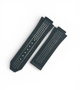 HUBLOT-STYLE PERFORATED SUEDE TOP RUBBER STRAP SIZE 29X24MM