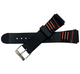 Water Resistant PVC Sport Watch Band Strap 19mm Fits Timex, Casio and others