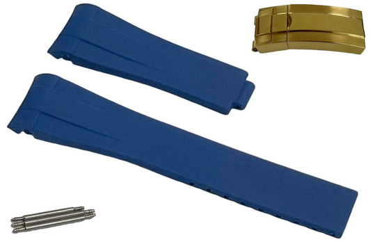 ROLEX SPACE BLUE Watch Band 20MM Fits DateJust SUBMARINER GMT DAYTONA EXPLORER