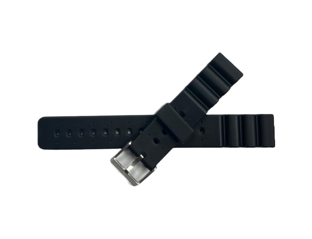 Sport Rubber Watch Band Strap Fits 18MM fits Citizen,Seiko,Casio Diver Watches