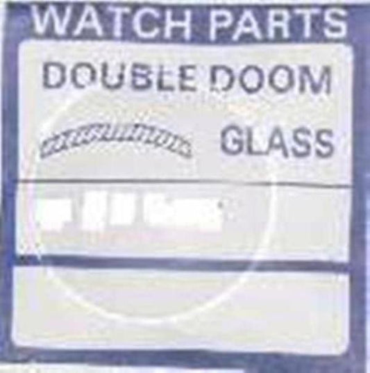 Watch Mineral German Crystal Double Dome 23.0mm-27.5mm Thickness 1.0mm