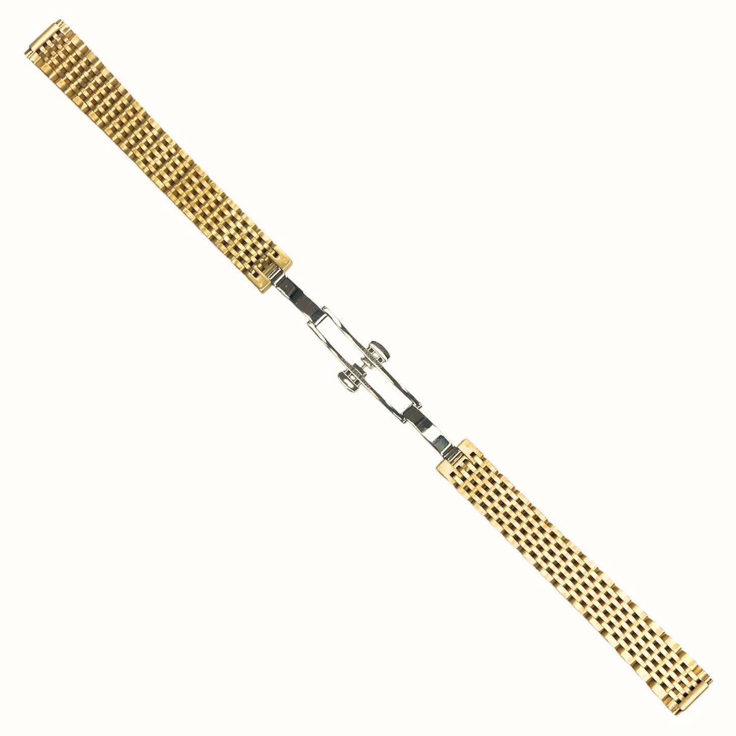 13mm Gold-Tone Stainless Steel Watch Strap for Longine Watches - L600075222 Styl