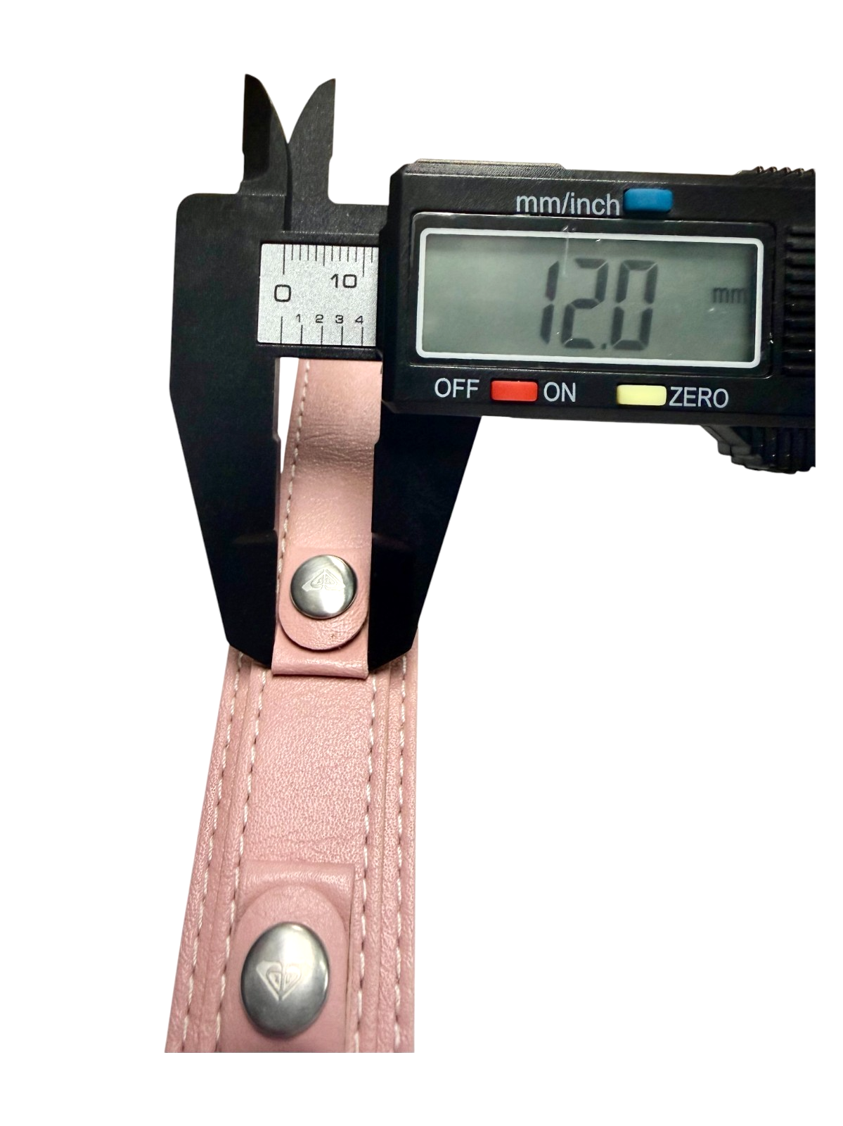 18mm Genuine Leather Pink Watch Band for Fossil & Guess Watches
