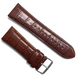 Triumph authentic genuine leather brown color watch band strap 28mm