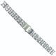 14mm Stainless Steel Watch Band Bracelet - Compatible with Tissot  T033210 -