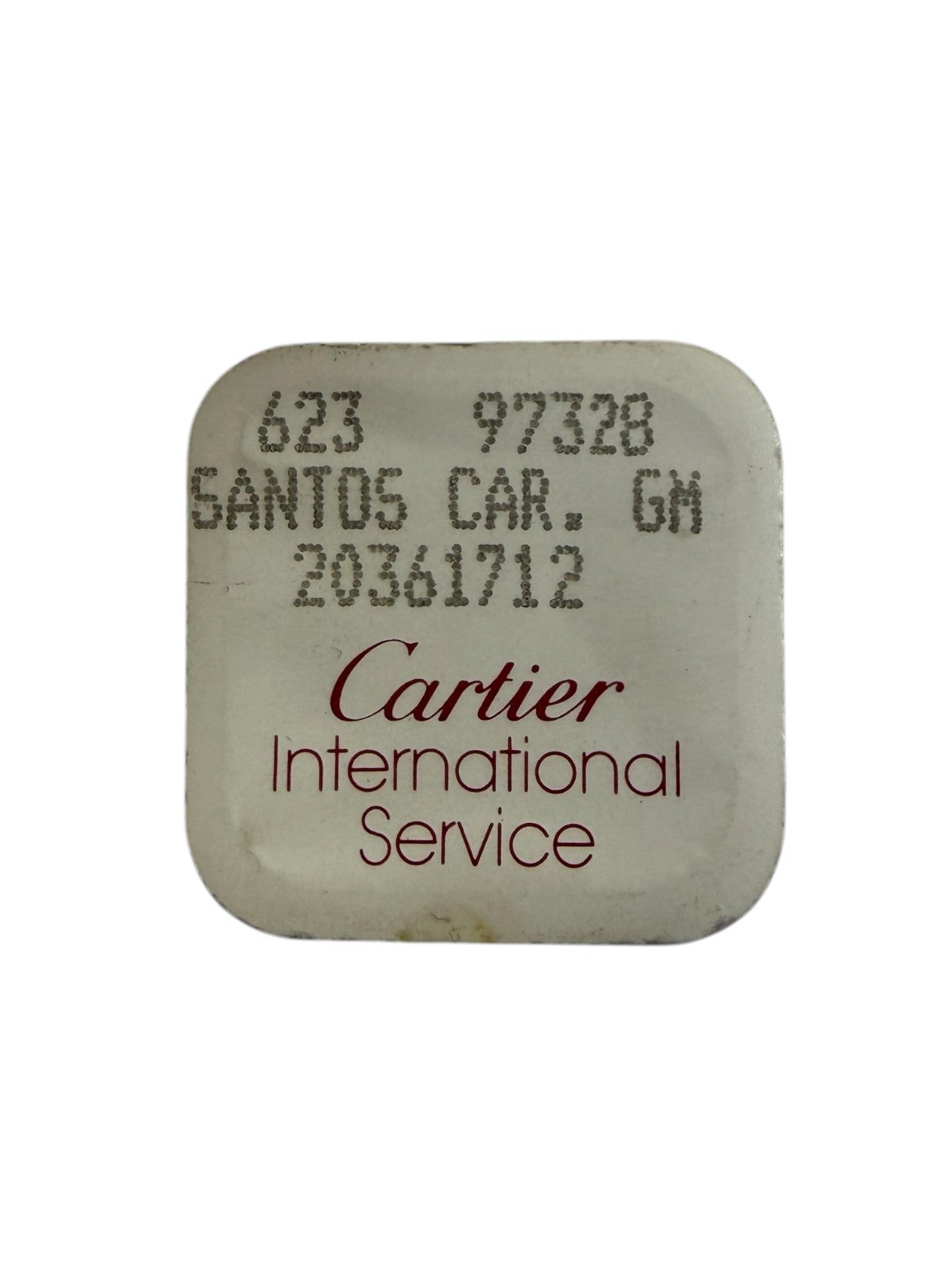 Authentic Cartier Santos CAR GM Screw – Ref. 20361712 / 623 97328 (Open Package)