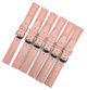 18 MM Pink Genuine Leather Alligator Grains Watch Band (lot of 6) (Good Quality)