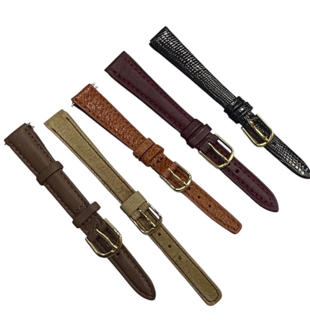 LOT OF 10 WATCH BANDS MIX SIZE STYLE AND COLORS 10/11/12/13MM (3)