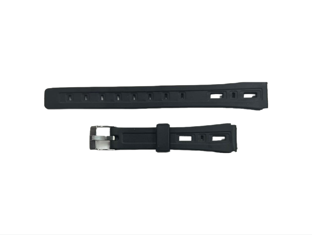PVC Sport Watch Band Strap 14mm Fits Timex, Casio and others
