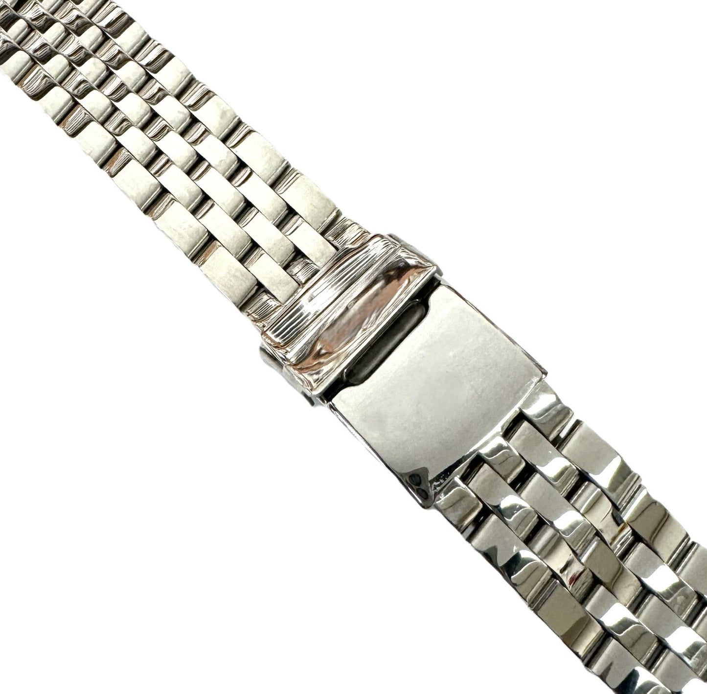 22mm Replacement S/S Watch Band for BREITLING Watches, Solid Straight-End Links