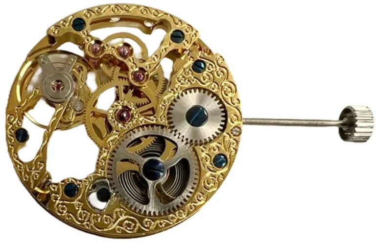 Chinese  9916 3Hands Self Winding Watch Movement, Second hand at 6:00