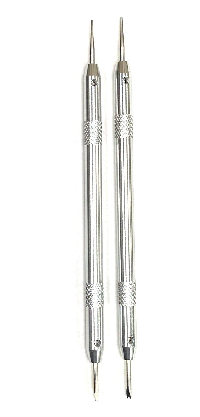 High Quality Watch Band Spring Bar Removers SILVER Handle Watchmaker Repair Tool