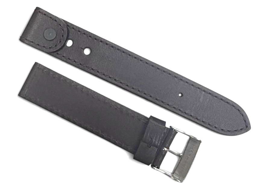 High-Quality Genuine Leather Watch Strap Band 18mm