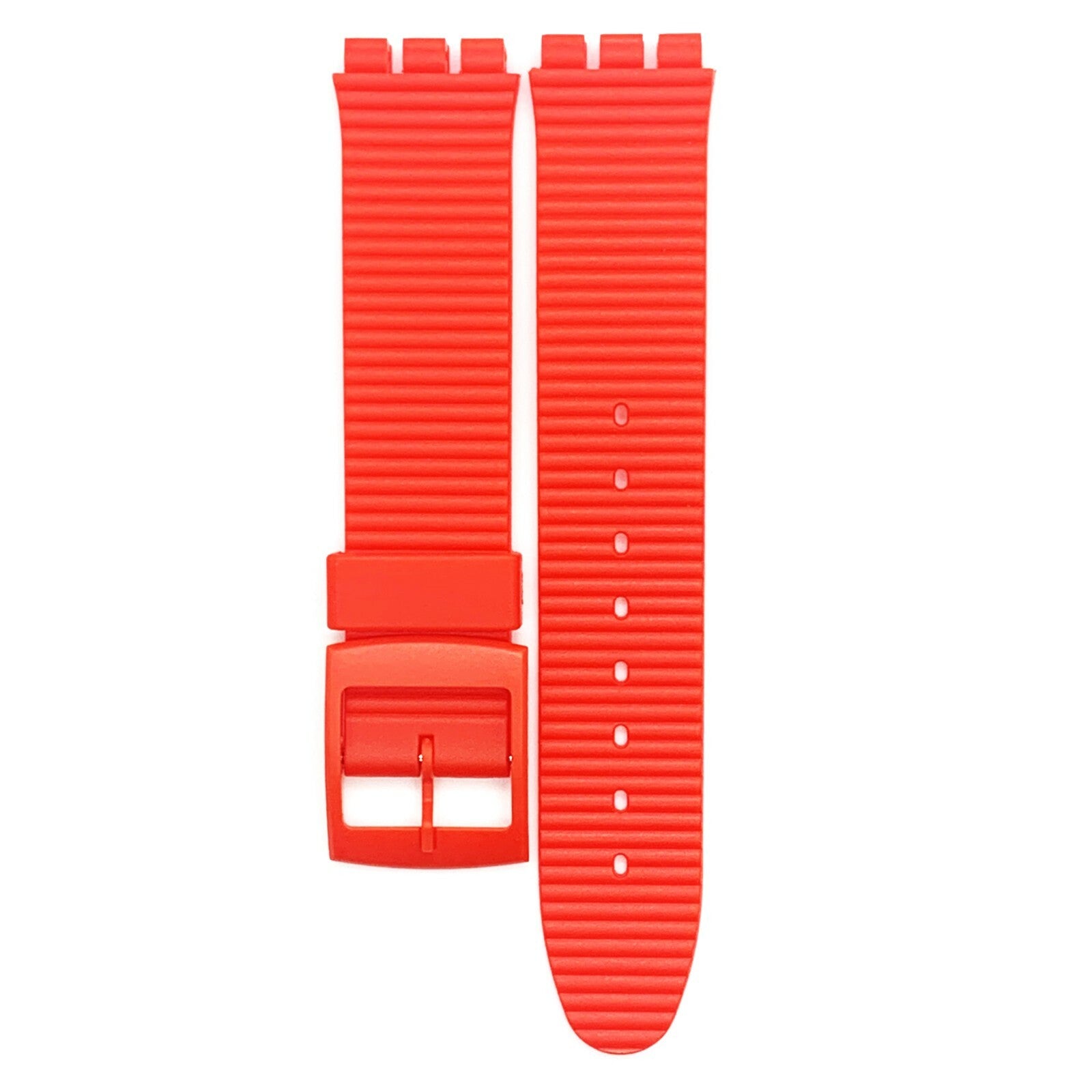 Swatch Watch Band 17 MM in Hot Pink, Red, Blue, Transparent Speed Bump Style