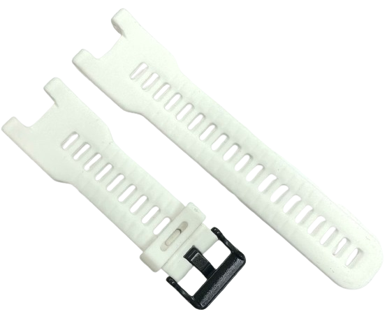 26mm White Watch Strap Band w/ Buckle & Tools