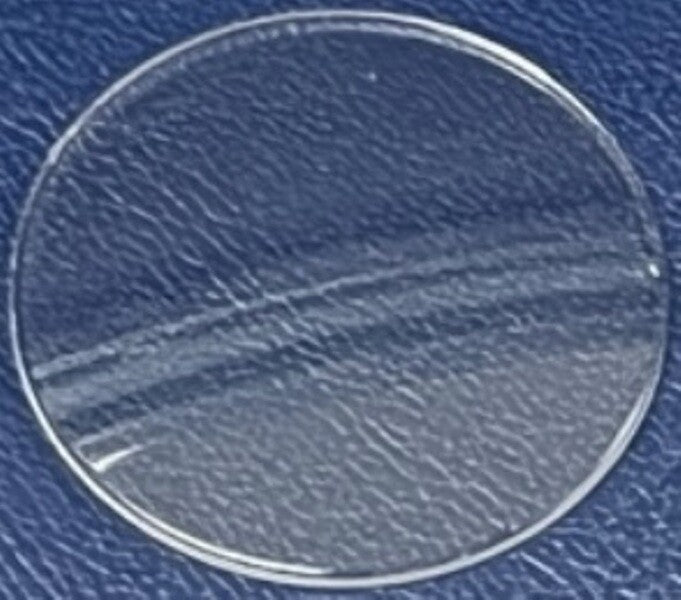 Sapphire Watch Crystal Double Dome Fits Cartier Panther Small 18.1x1.5x0.8mm