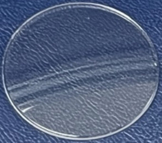 Sapphire Watch Crystal Double Dome Fits Cartier Panther Small 18.1x1.5x0.8mm