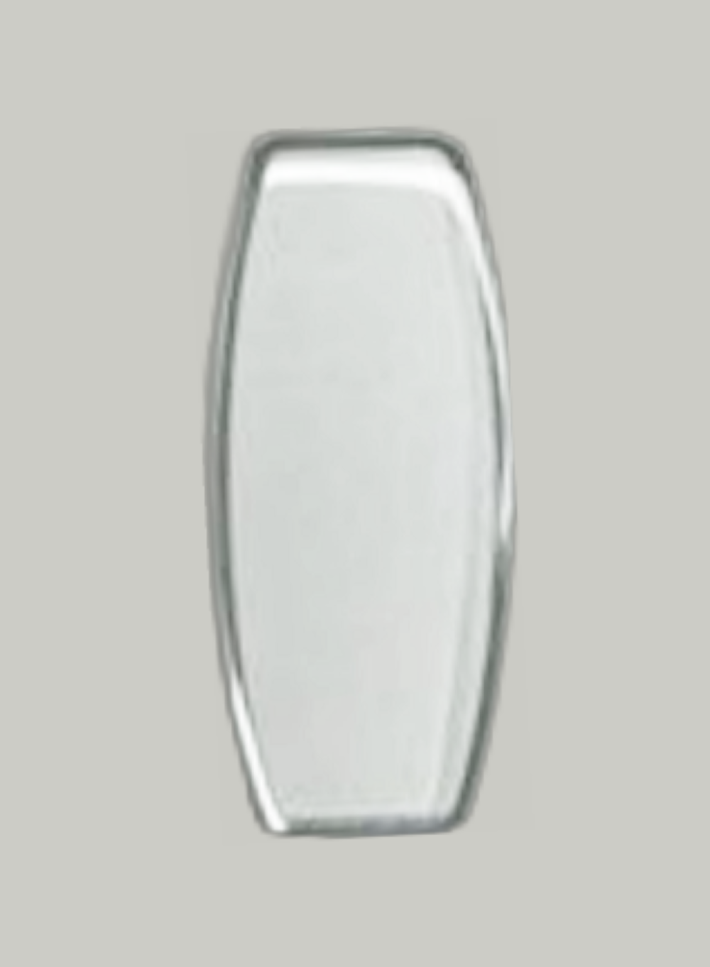 Mineral Crystal BULOVA Ladies Single Domed Silver Trim(23.0×9.8)mm Fit 96T15