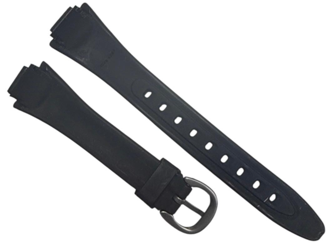 13MM RUBBER WATCH BAND BLACK COLOR DESIGN