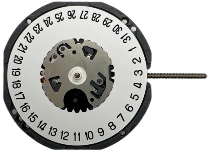 Hattori VJ34-6 Date At 6:00  Seiko Quartz Watch Overall Height: 4.0mm