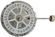 Automatic Watch Movement DG-2813 Calendar Display Overall Height 7.6mm