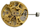 Hand Winding SKELETON Watch Movement 2650-G, 3 HANDS Overall Height 6.0mm
