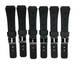 Lot Of 6, 18mm PVC Plastic Flat Watch Band Fit to CASIO & Other Watches