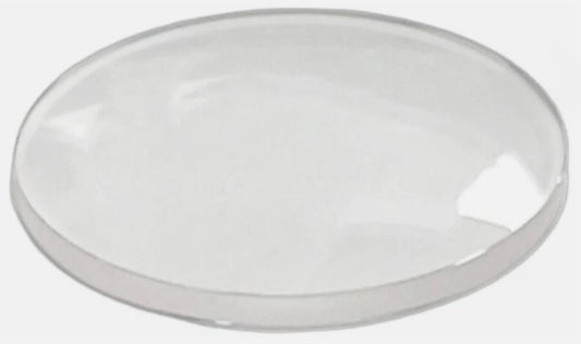 Sapphire Crystal Round D.Dome  Fit Cartier Ronde Louis 3680 Size 34.8*2.3*1.3mm